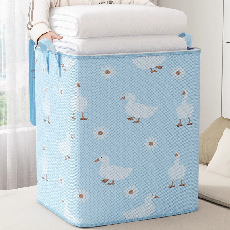 Extra-Large Capacity Clothes Storage Box, Wardrobe Organizer