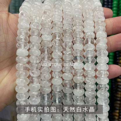 6 * 10Mm crystal abacus beads loose beads