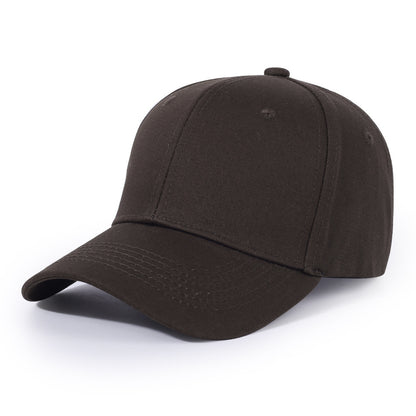 Cotton Hard-Brim Baseball Cap