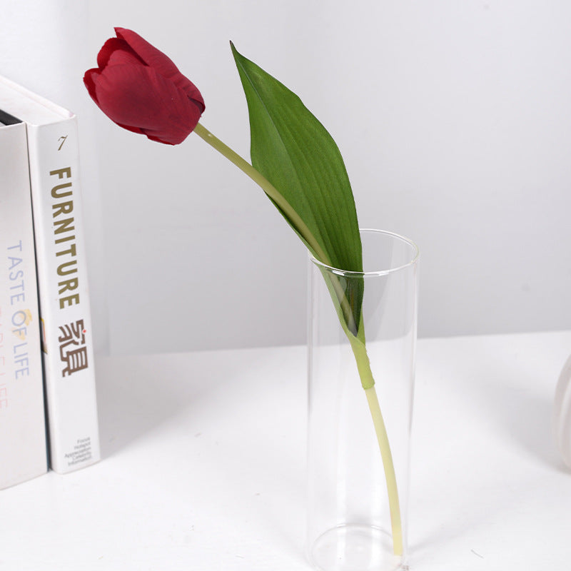 High-end hand-feel moisturizing tulip artificial flower