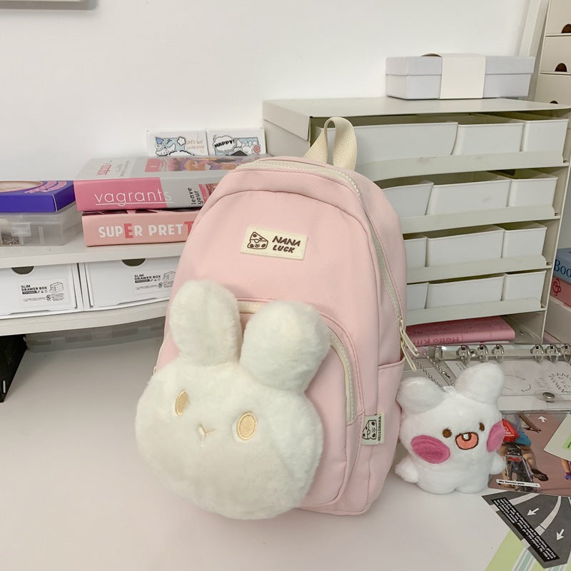 Mochila de estudiante de dibujos animados 