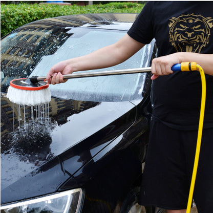 Long handle water car wash brush car wash mop