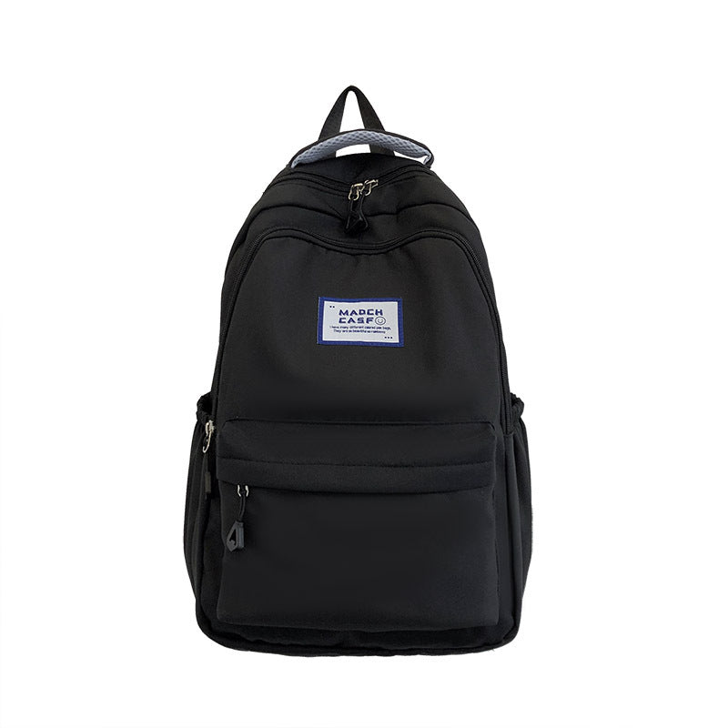 Simple backpack men's and women's portable travel backpack