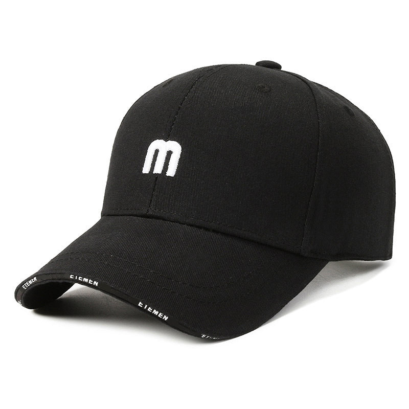 Gorra de pico de pato minimalista y versátil para todas las estaciones 