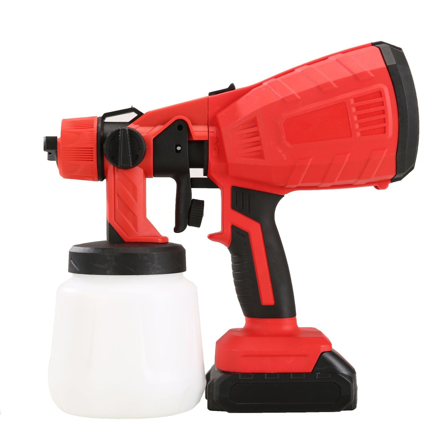 18V Li-ion Brushed Paint Gun Adjustable Latex/Oil