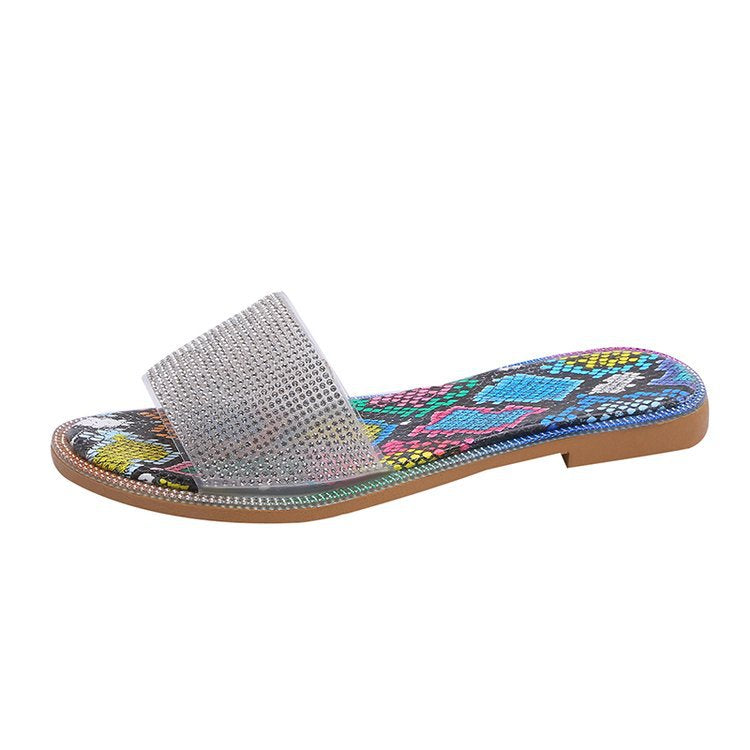 Rhinestone Classic Slippers