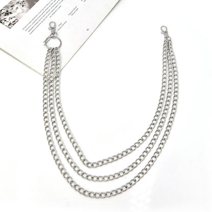 Metal star waist chain