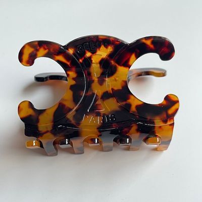 Elegant tortoiseshell hair grab disc hair ponytail clip hair accessories