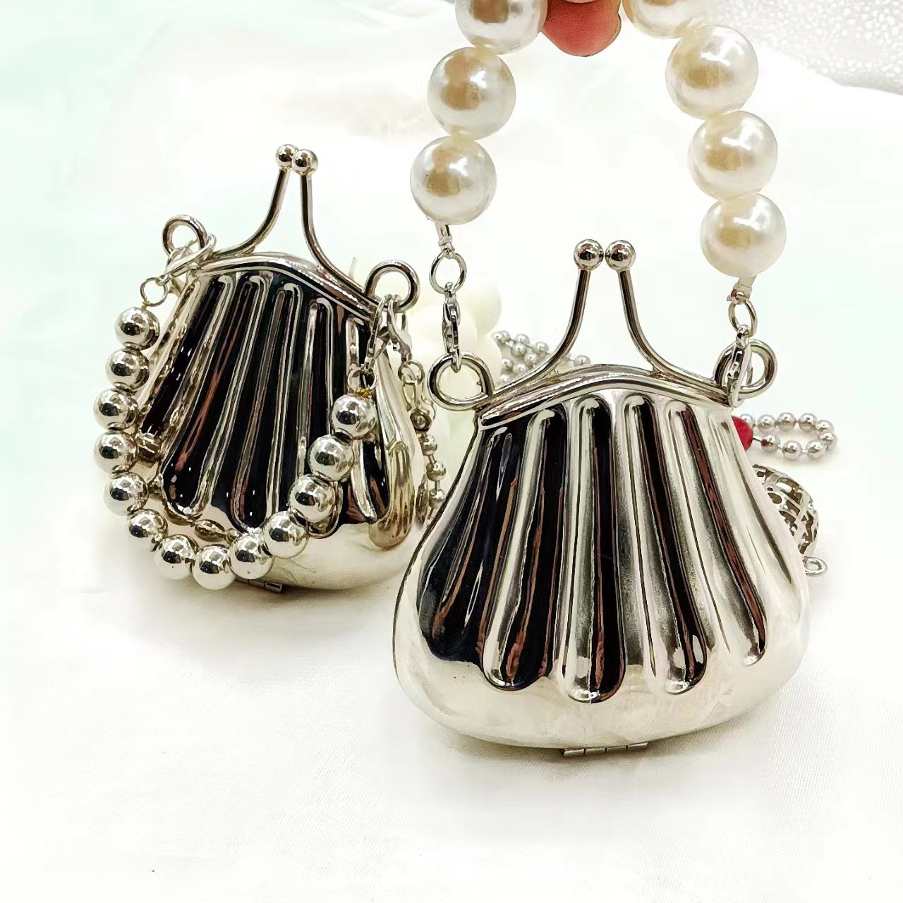 Mini Pearl Chain Handbag