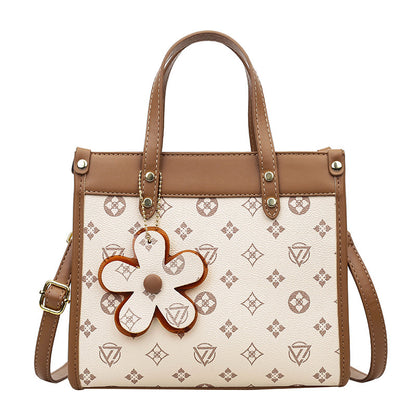 Vintage letter print fashion women's bag