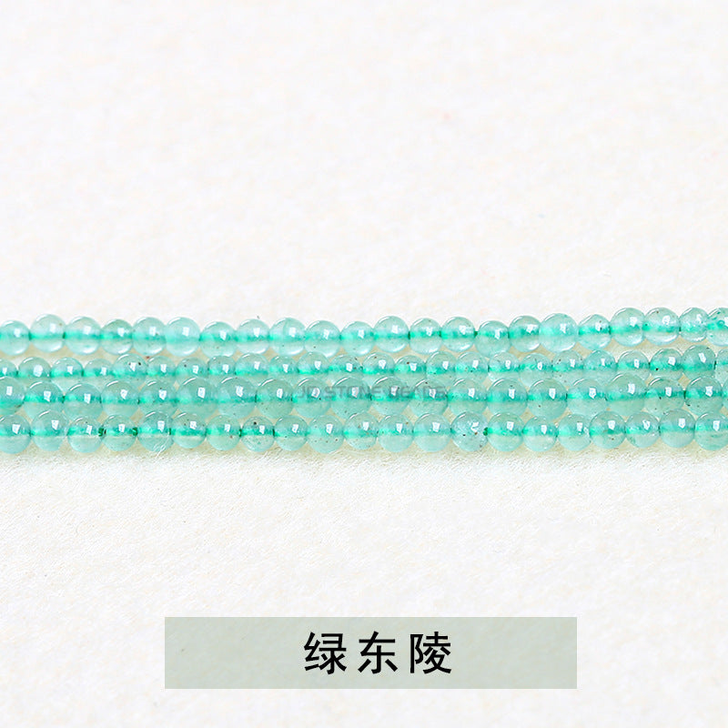 3Mm Natural Crystal Colorful Tourmaline Beads Loose Beads