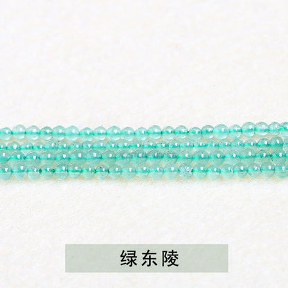 3Mm Natural Crystal Colorful Tourmaline Beads Loose Beads