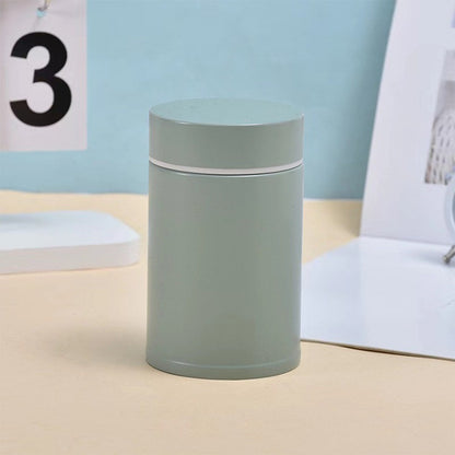 Solid color matte thermos cup