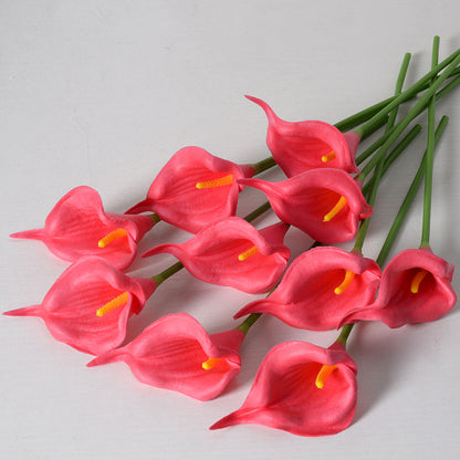 Mini PU Calla Lily Artificial Flower