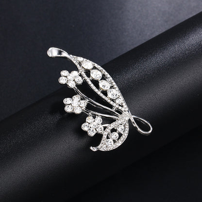 Accessories Butterfly Pearl Brooch