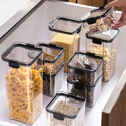 Sealed Container, Food-Grade Transparent Plastic