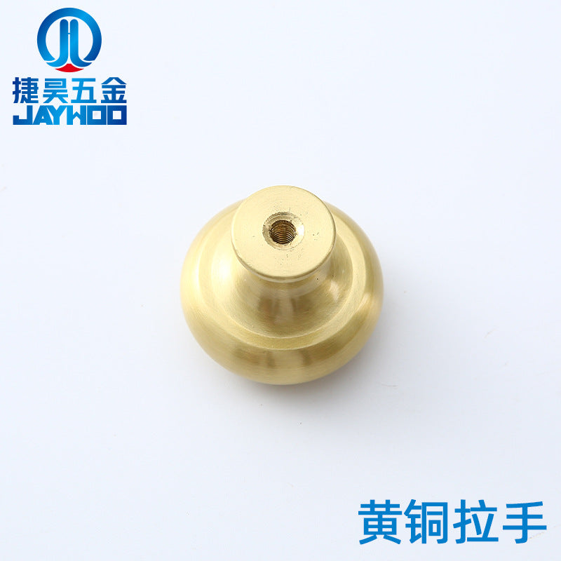 Gold cabinet brass handle