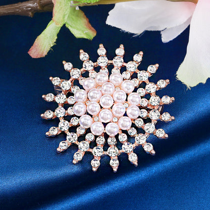 Imitation Pearl Brooch Women's Fashion