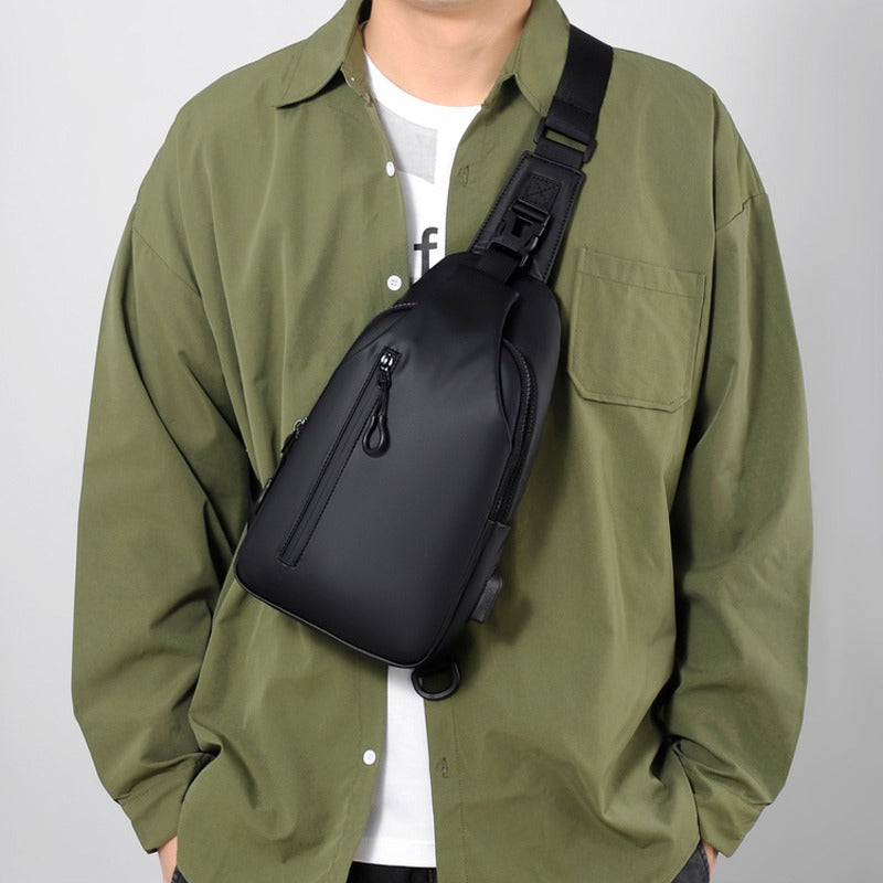 Trendy Men's Breast Bag