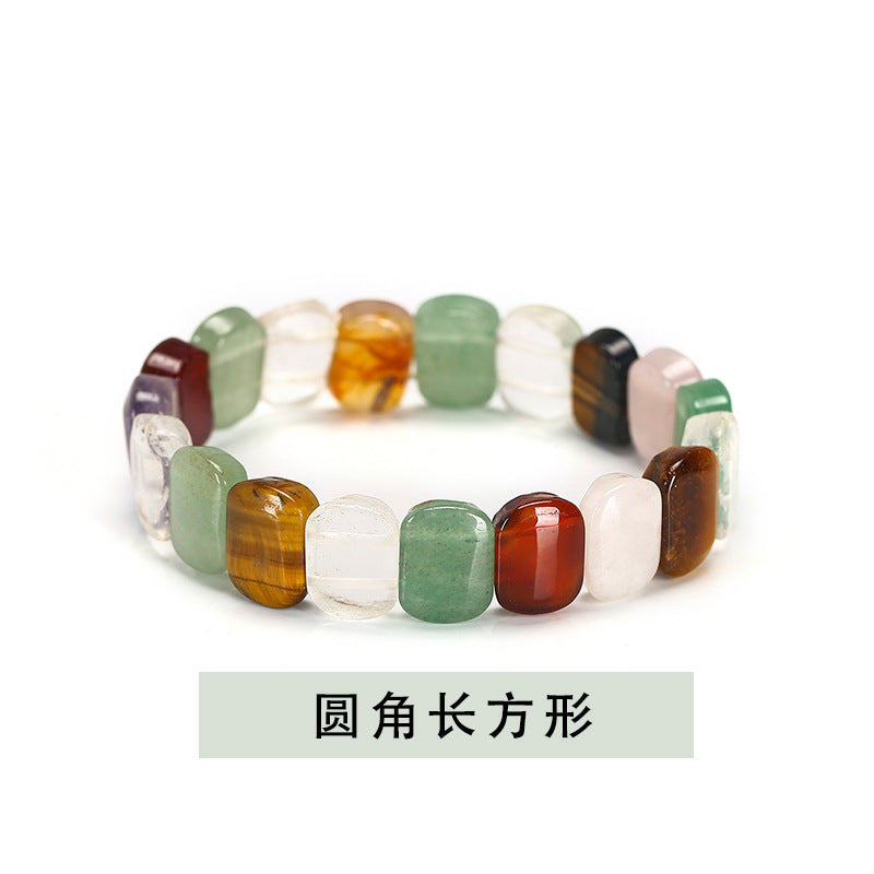 Natural crystal jade hand row