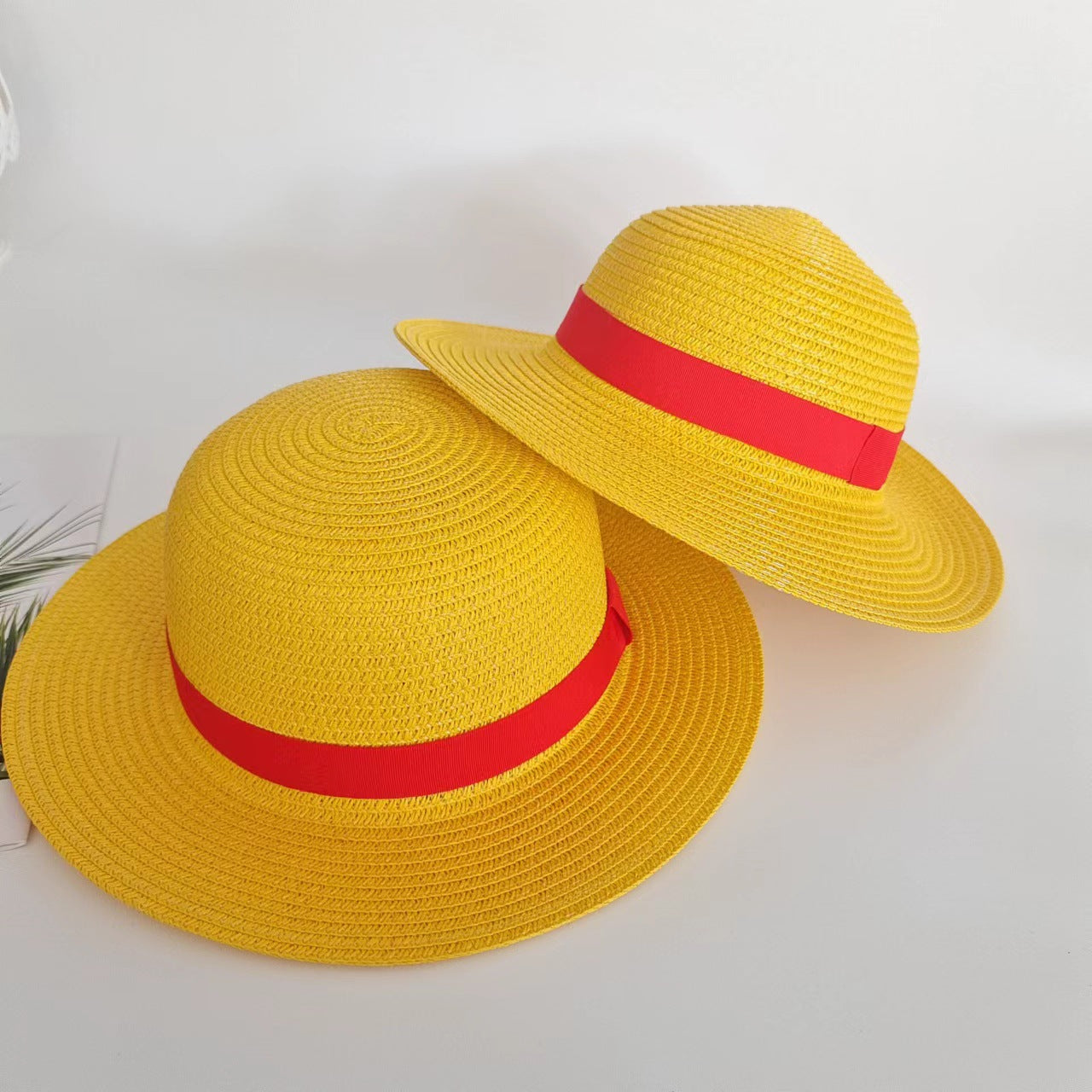 One Piece Luffy Style Straw Hat Outdoor Sun Protection COSPLAY