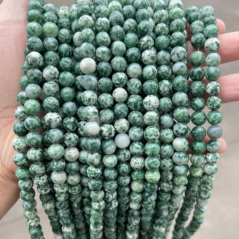 A grade natural green stone loose beads