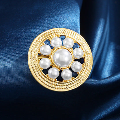 French Vintage Pearl Brooch