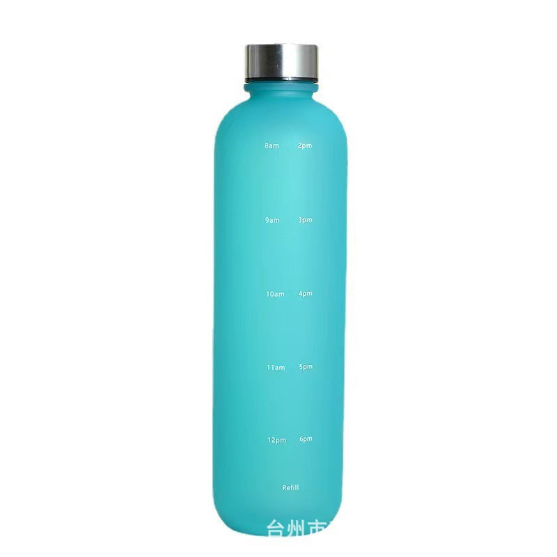 Customized 1000ml gradual change colorful plastic cup