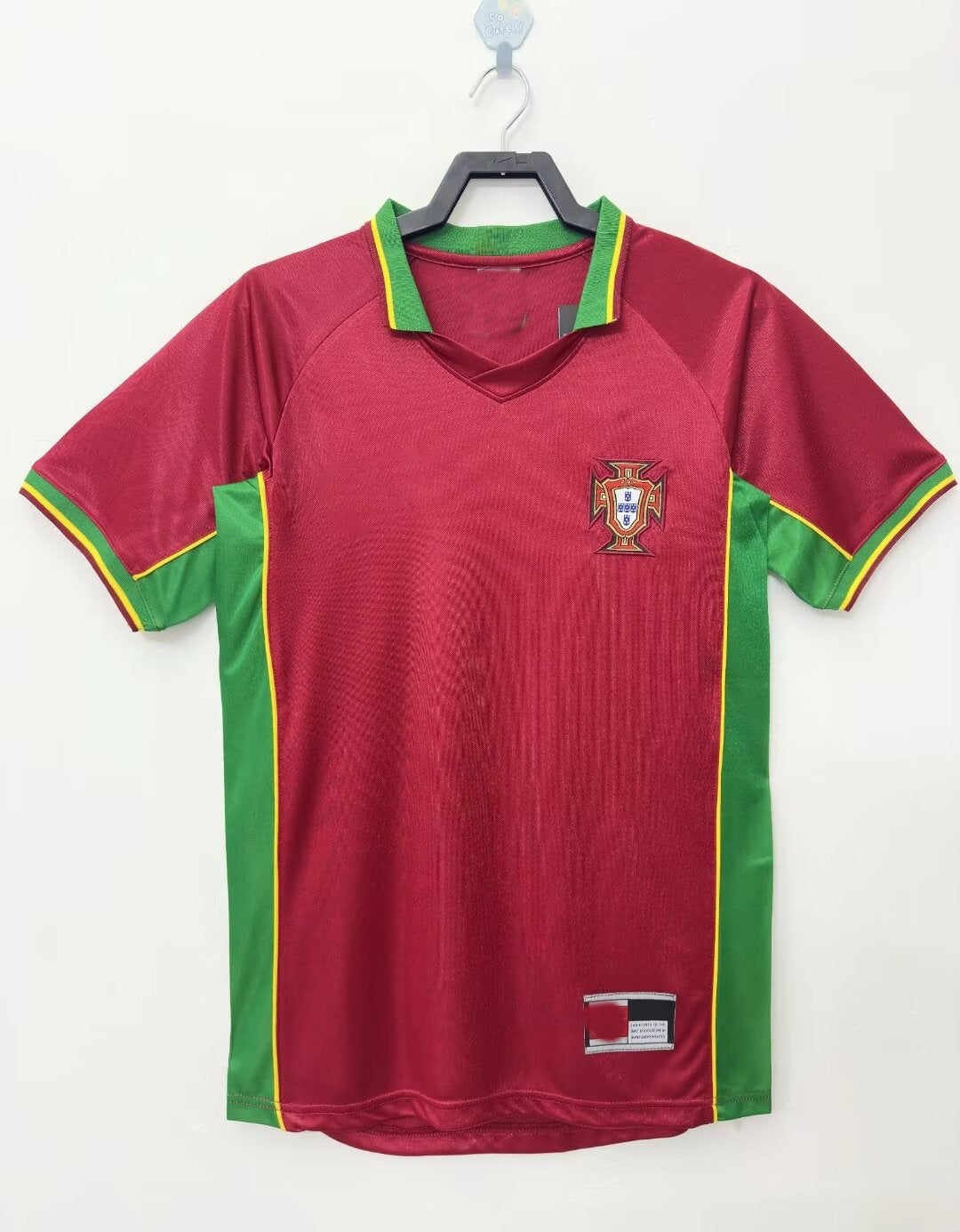 66-04-16 Portugal Retro Figo Ronaldo Rui Costa Pepe Jersey