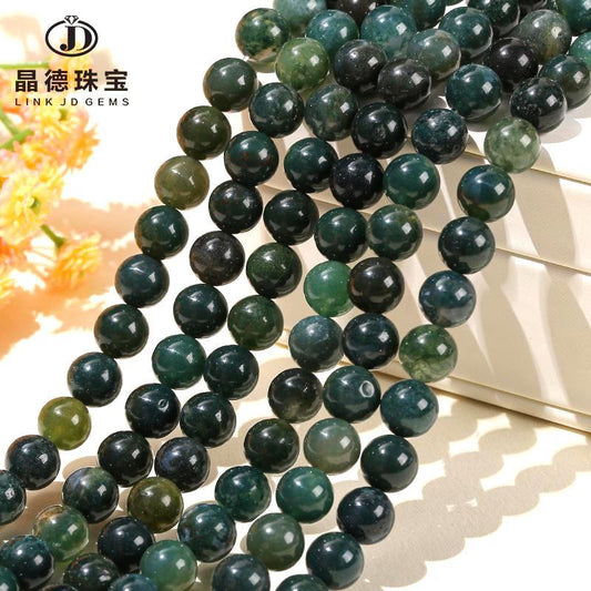 5A natural floating flower aquatic agate beads