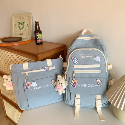 Schoolbag, cute backpack for girls ins style