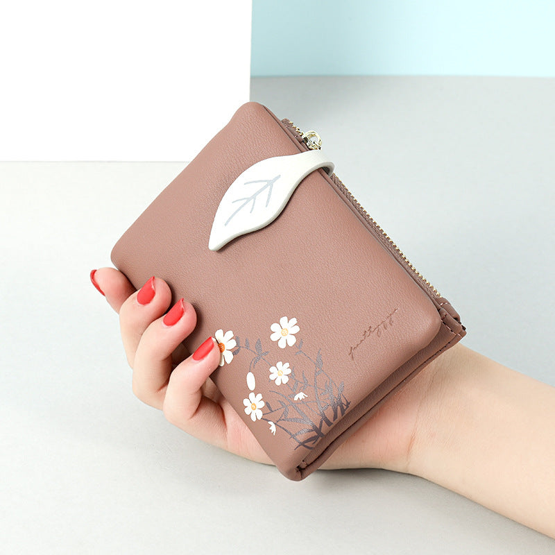 Little daisy print wallet