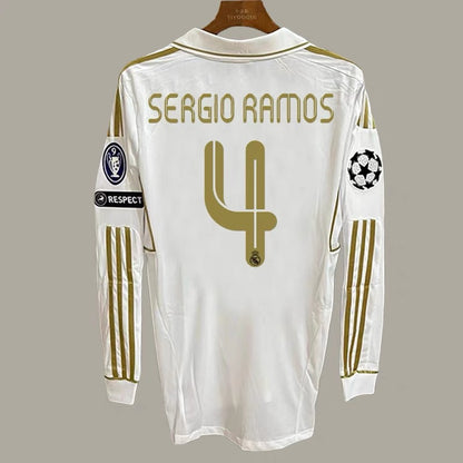 11-12 Real Madrid Retro 14 Guti Kak¨¢ Ra¨²l Redondo 7 Ronaldo Home Away GK