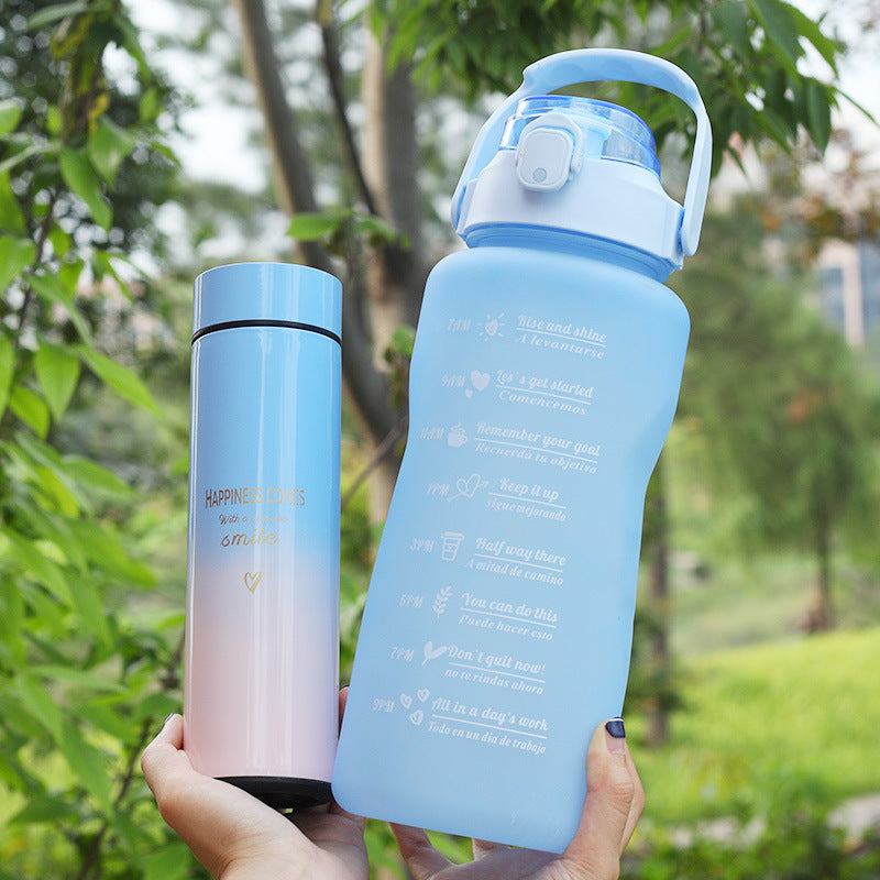 Plastic Insulated Bottle with Direct Drink