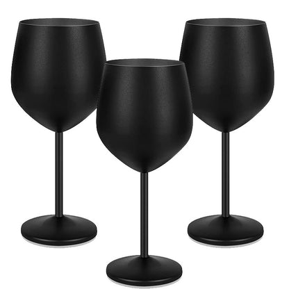 18Oz stainless steel goblet fashion