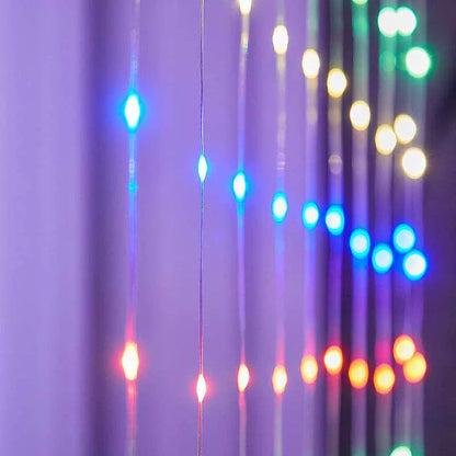 Christmas decoration store LED string lights star lights