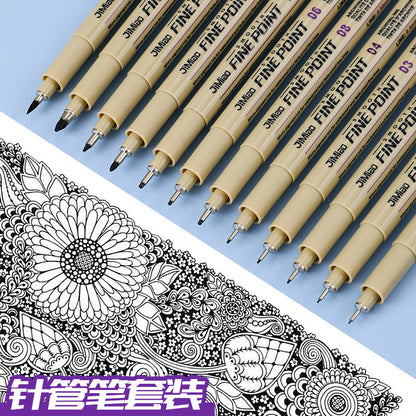 12-Line drawing pen waterproof