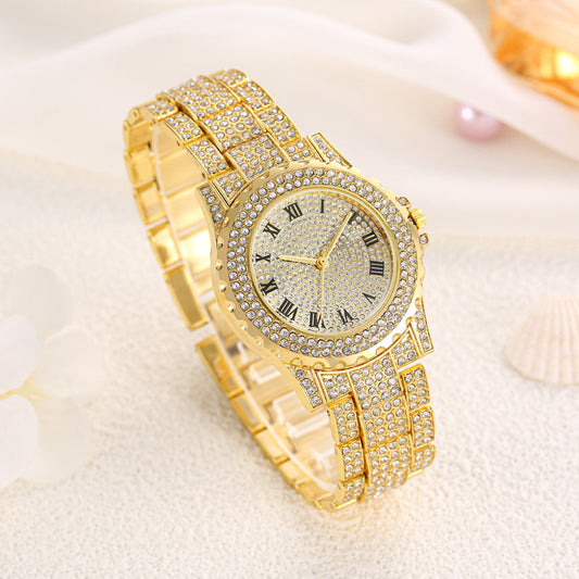 Rhinestone Korean Style Women's Watch