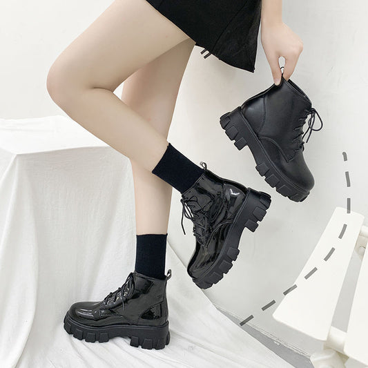 Martin boots schoolgirl Korean version