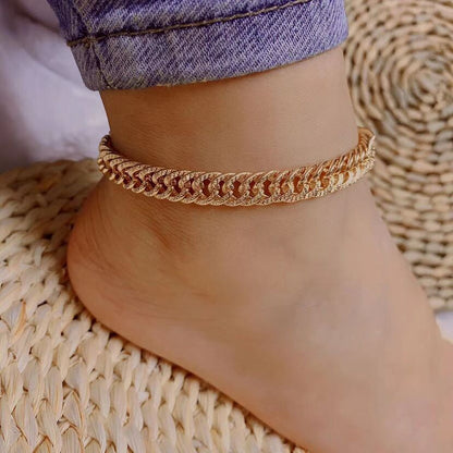 Summer beach multi-layer love anklet wholesale