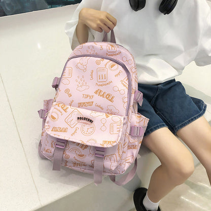 Student backpack travel bag