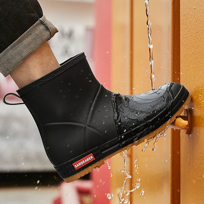 Thick-soled fashion waterproof shoes