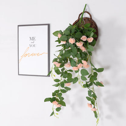 Rose wall hanging artificial flowers