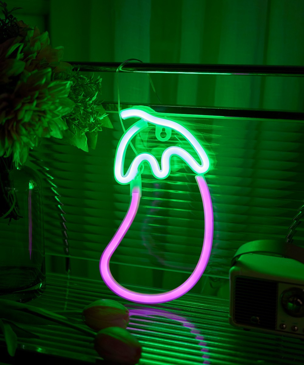 LED neon butterfly decorative lamp planet night light