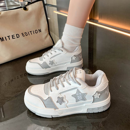 White star sneakers