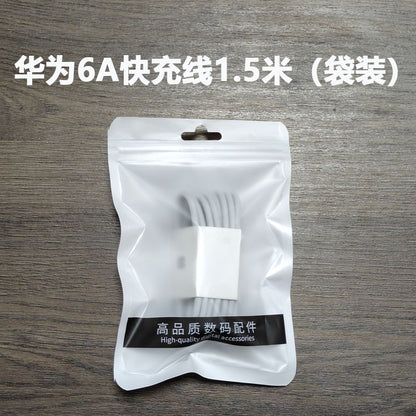 6A Original Type-C Data Cable Huawei Xiaomi Android Super Fast Charging