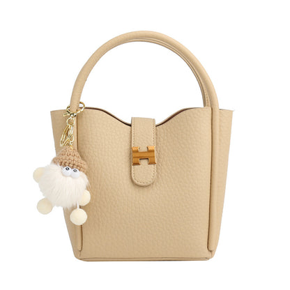 French textured bag for women ins