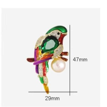 Parrot Brooch Fashion