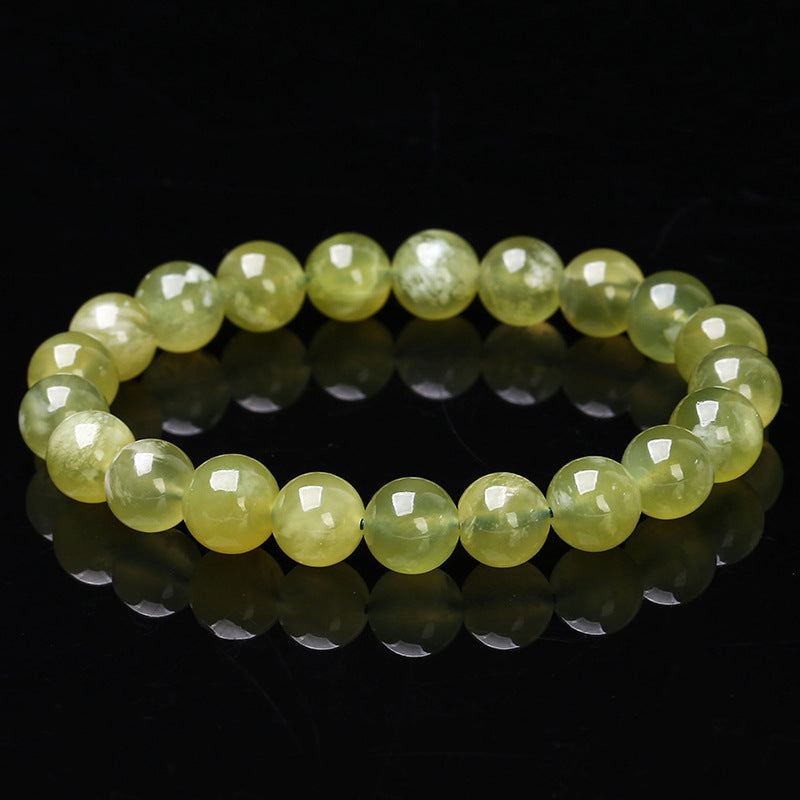 7A Natural Qingti Milk Cover Xiuyu Bracelet