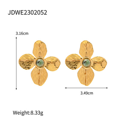 Floral Collection Daisy Flower Earrings